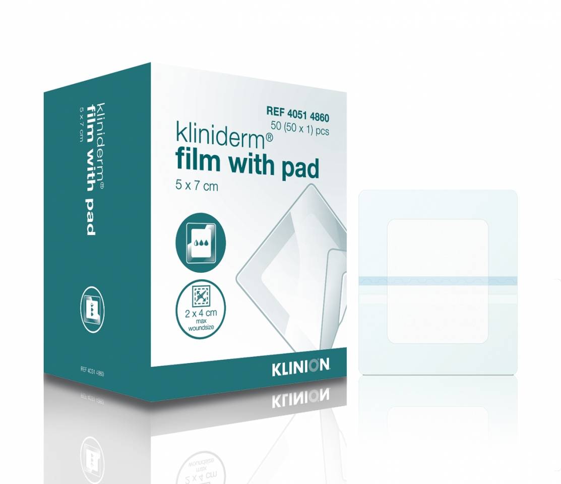 Wondfolie Klinion Kliniderm Film with pad